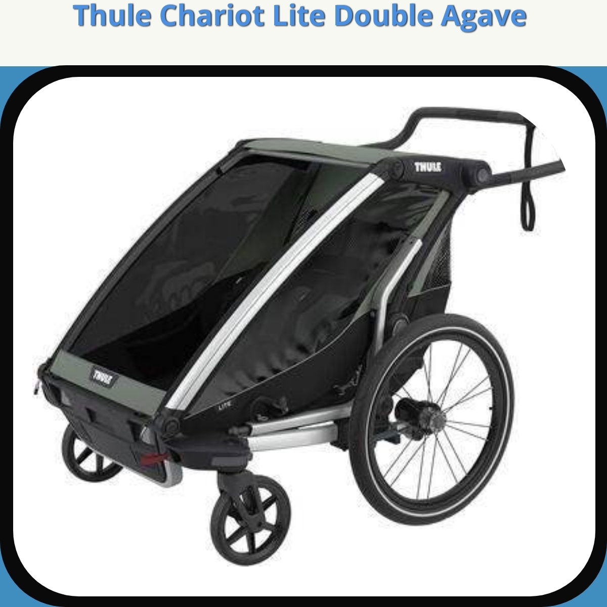 Anmeldelse af Thule Chariot Lite Double Agave
