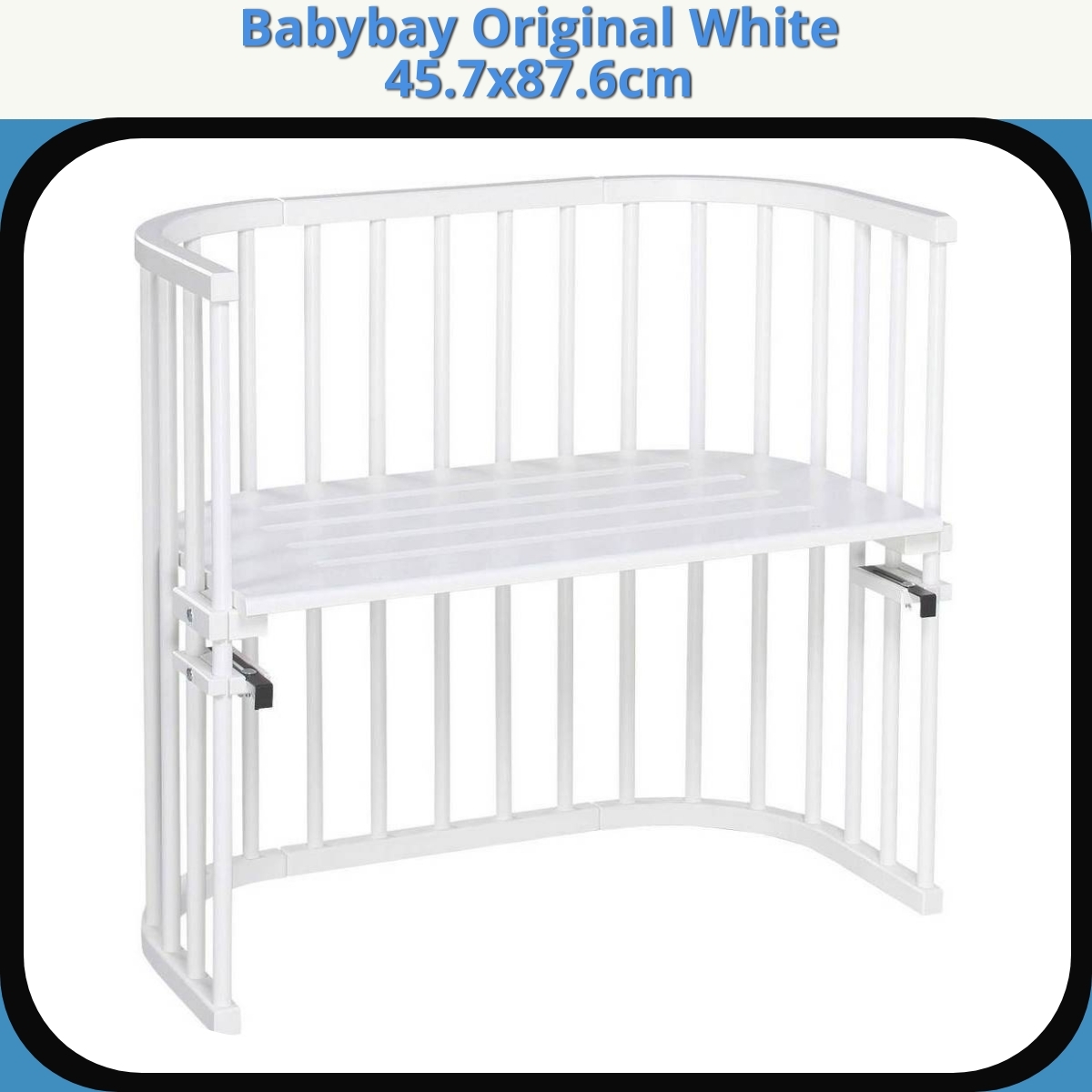 Anmeldelse af Babybay Original White 45.7x87.6cm