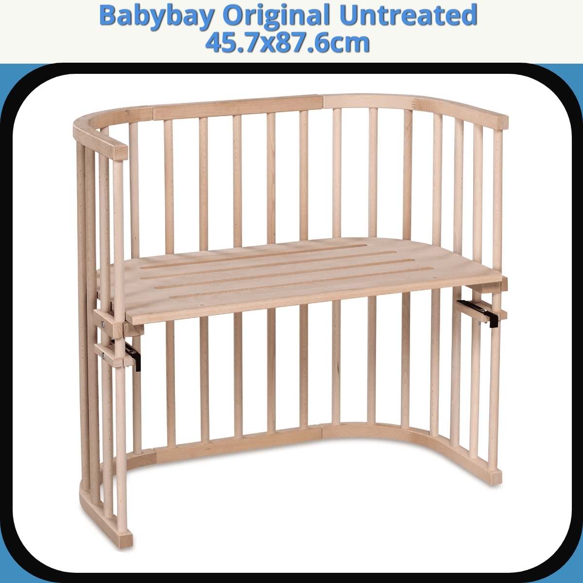 Anmeldelse af Babybay Original Untreated 45.7x87.6cm