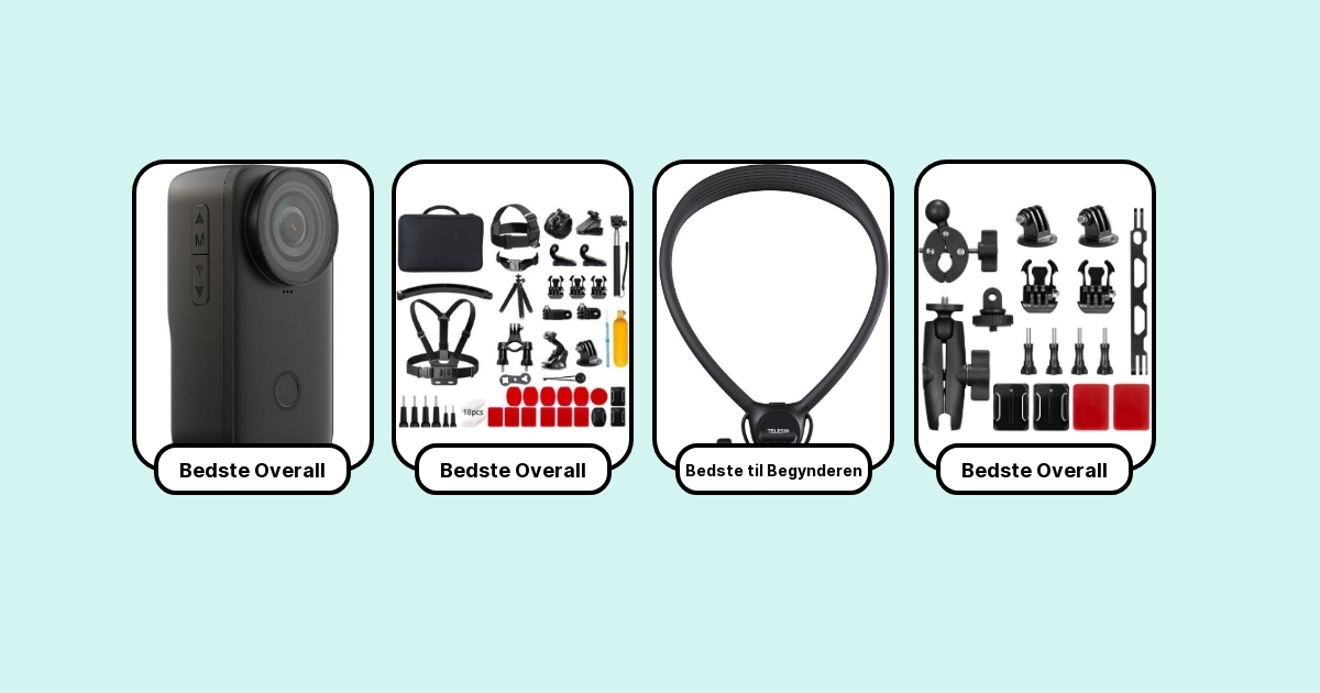 7 Bedste Action kameraer