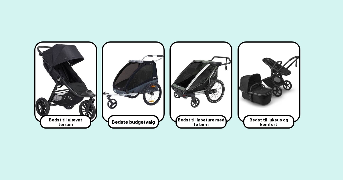 7 Bedste Barnevogne