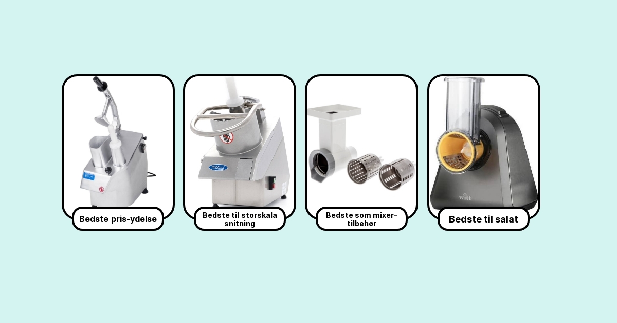 7 Bedste Grøntsagssnittere