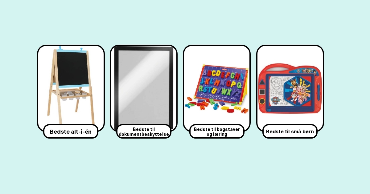 7 Bedste Magnettavler