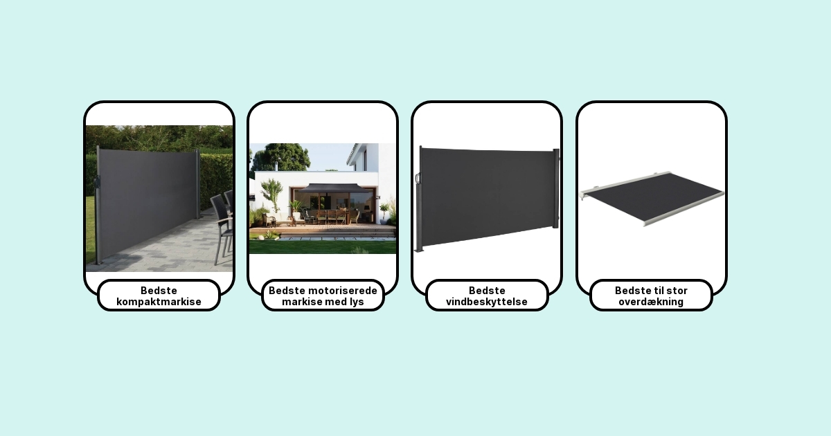 7 Bedste Markiser