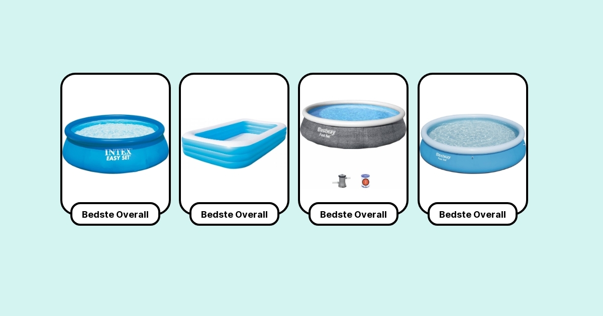 7 Bedste Oppustelige pools
