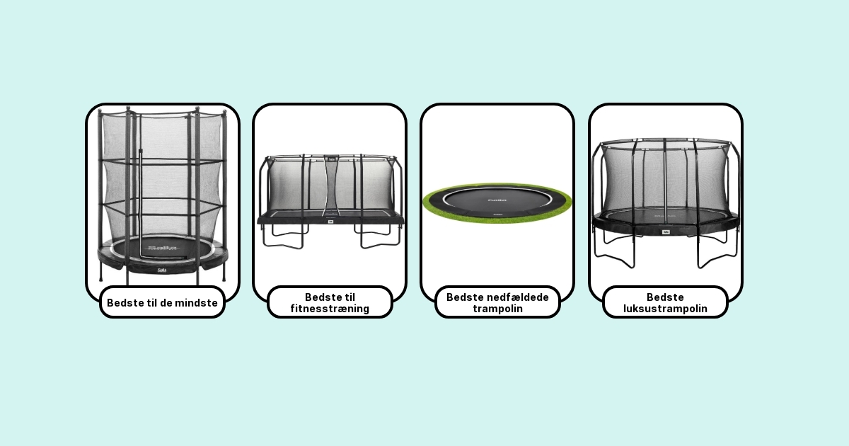 7 Bedste Trampoliner
