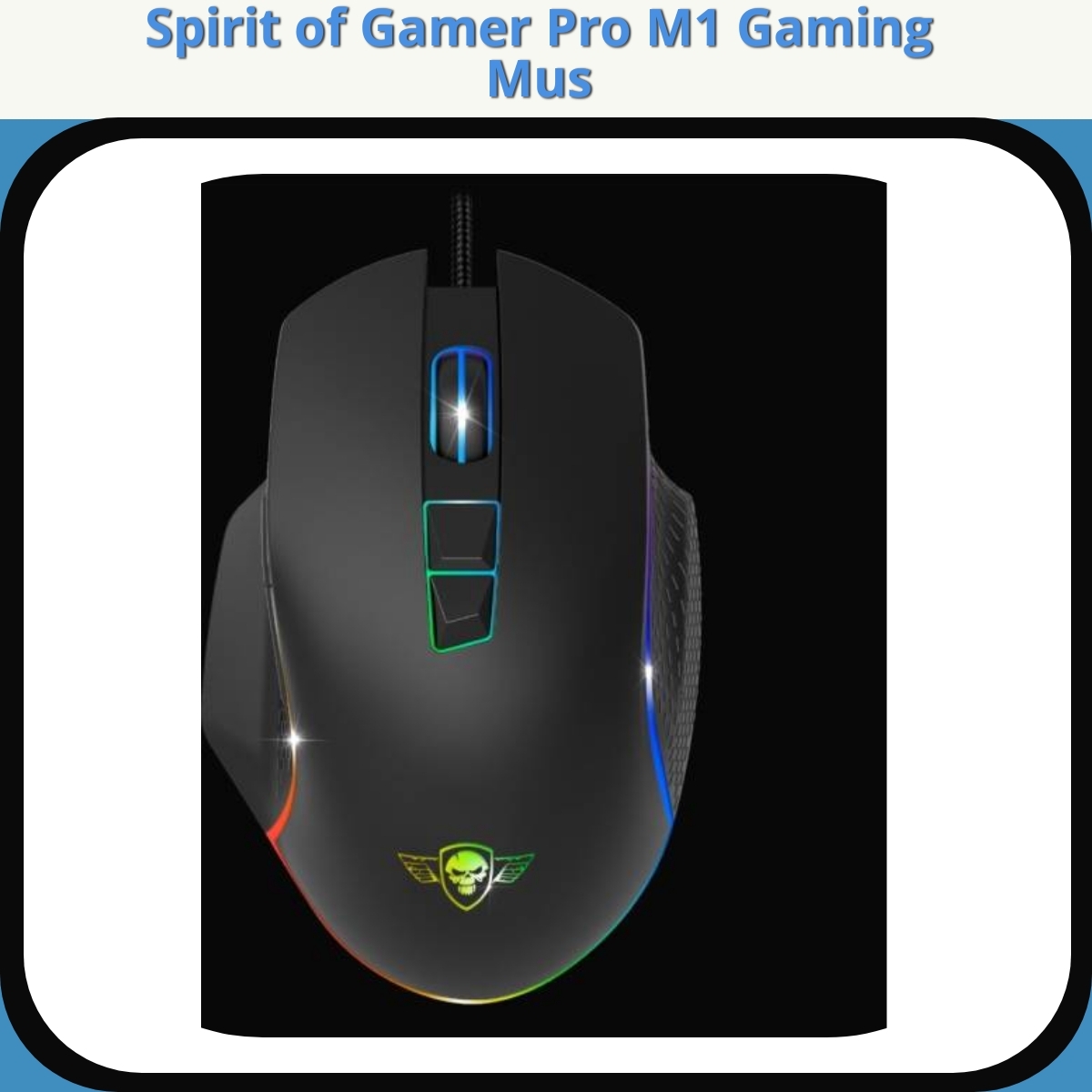Anmeldelse af Spirit of Gamer Pro M1 Gaming Mus