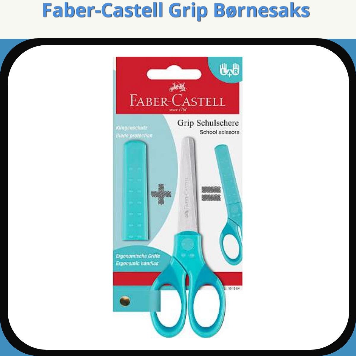 Anmeldelse af Faber-Castell Grip Børnesaks
