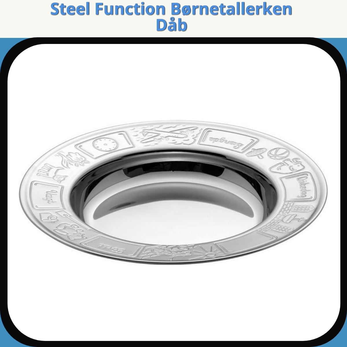 Anmeldelse af Steel Function Børnetallerken Dåb