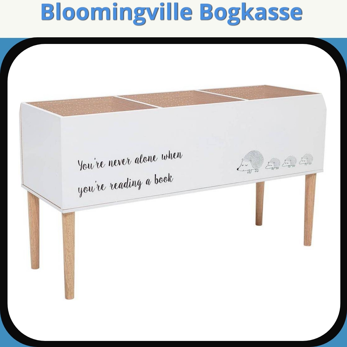 Anmeldelse af Bloomingville Bogkasse