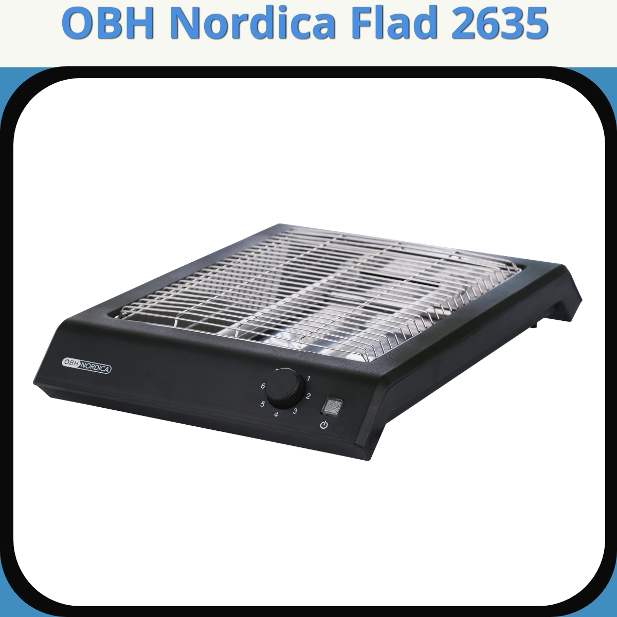 Anmeldelse af OBH Nordica Flad 2635