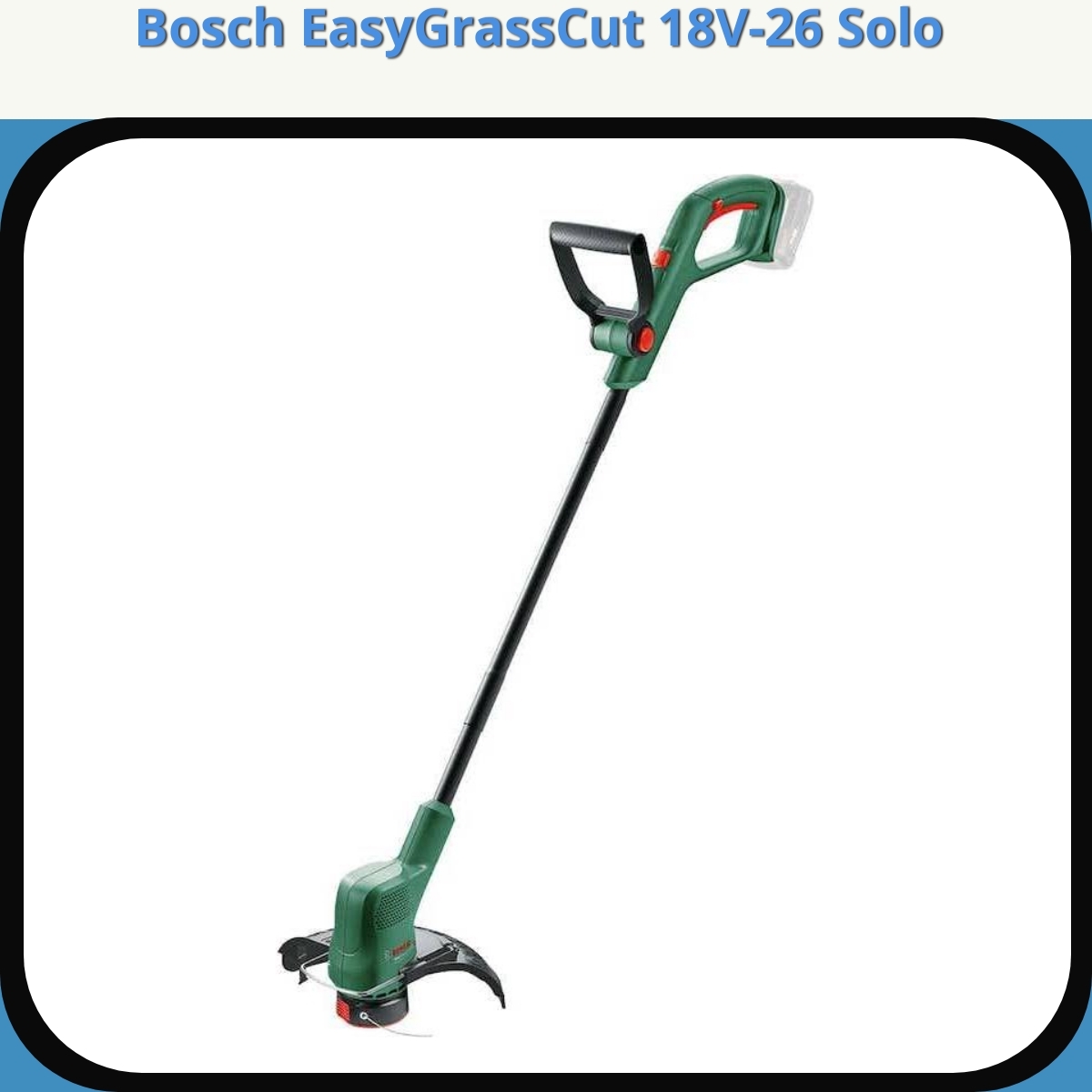 Anmeldelse af Bosch EasyGrassCut 18V-26 Solo