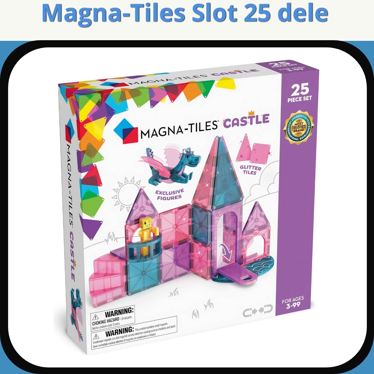 Anmeldelse af Magna-Tiles Slot 25 dele