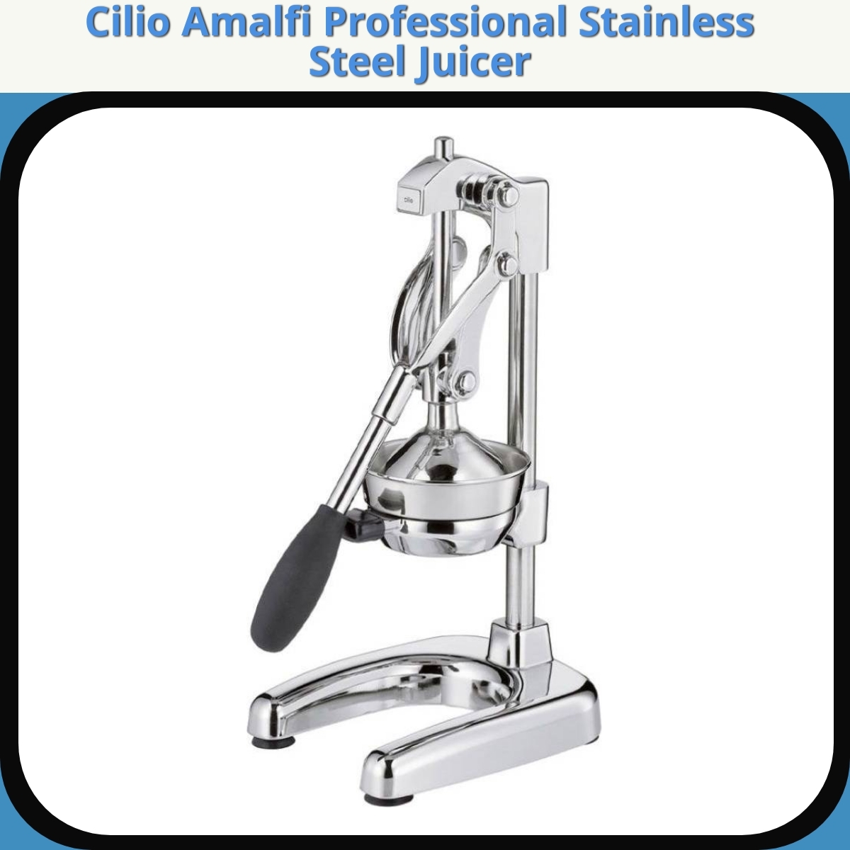 Anmeldelse af Cilio Amalfi Professional Stainless Steel Juicer