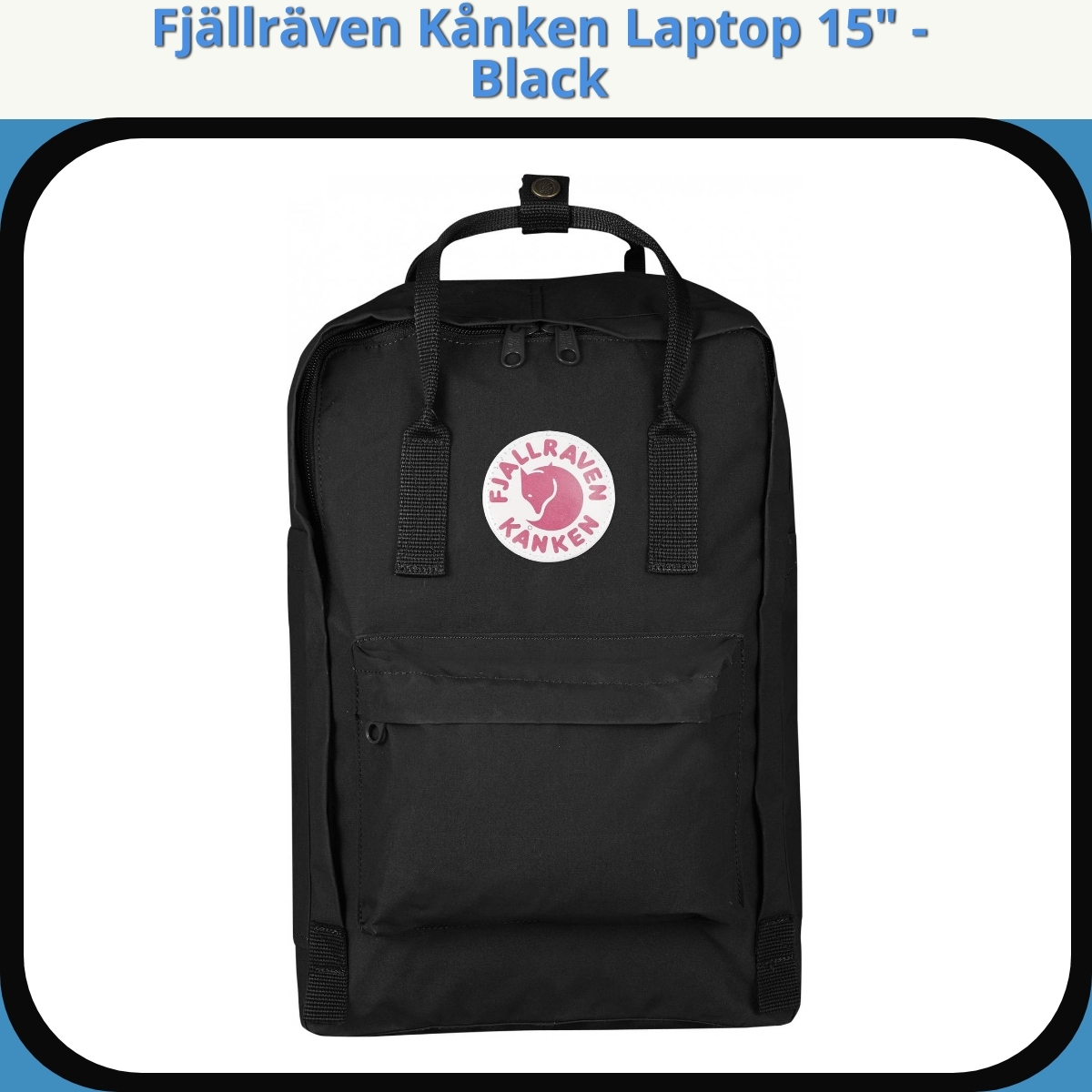 Anmeldelse af Fjällräven Kånken Laptop 15