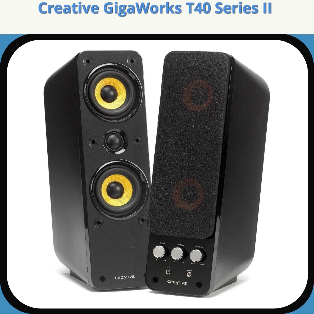 Anmeldelse af Creative GigaWorks T40 Series II