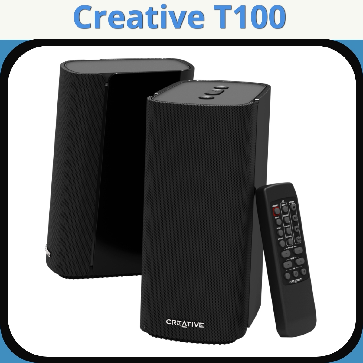 Anmeldelse af Creative T100