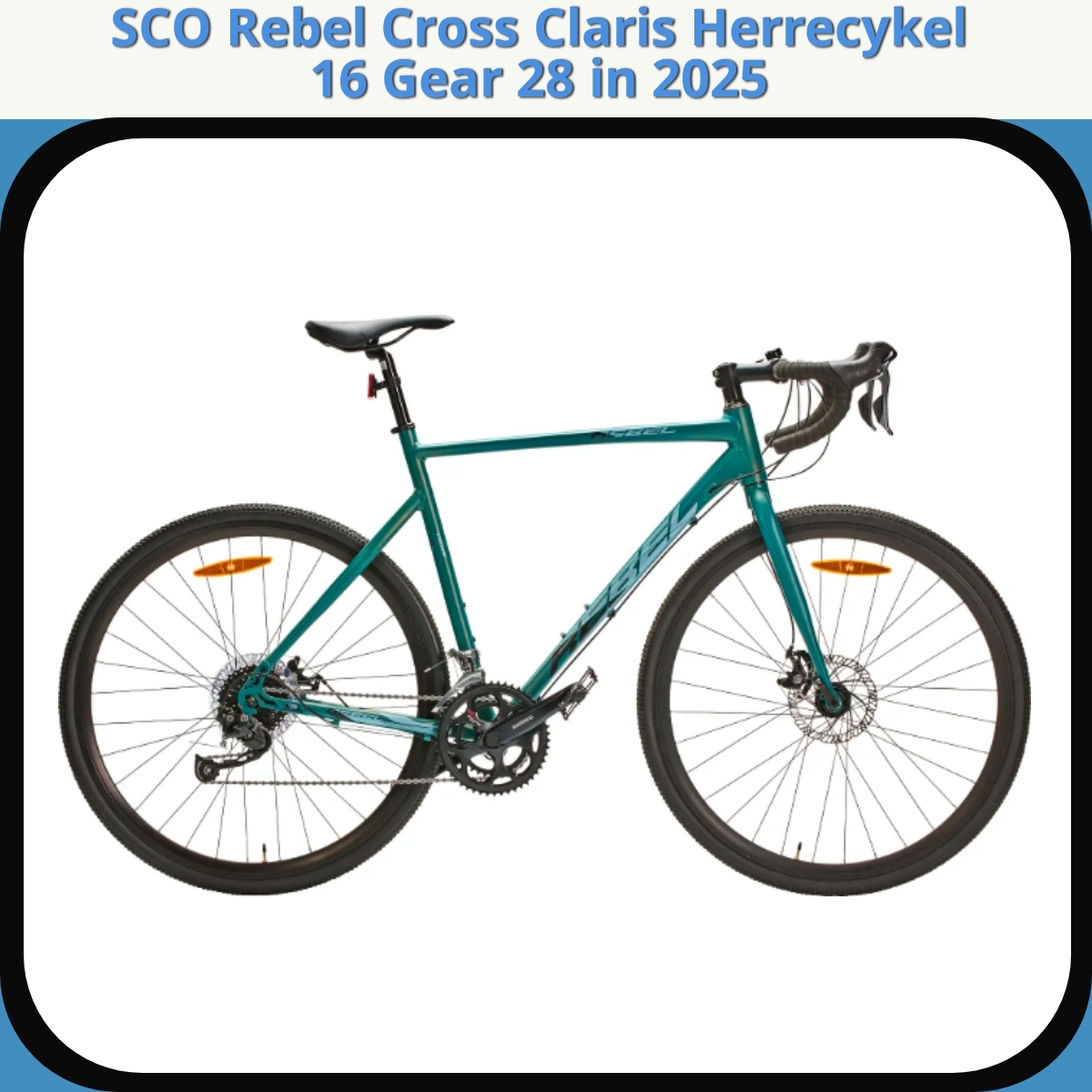 Anmeldelse af SCO Rebel Cross Claris Herrecykel 16 Gear 28 in 2025