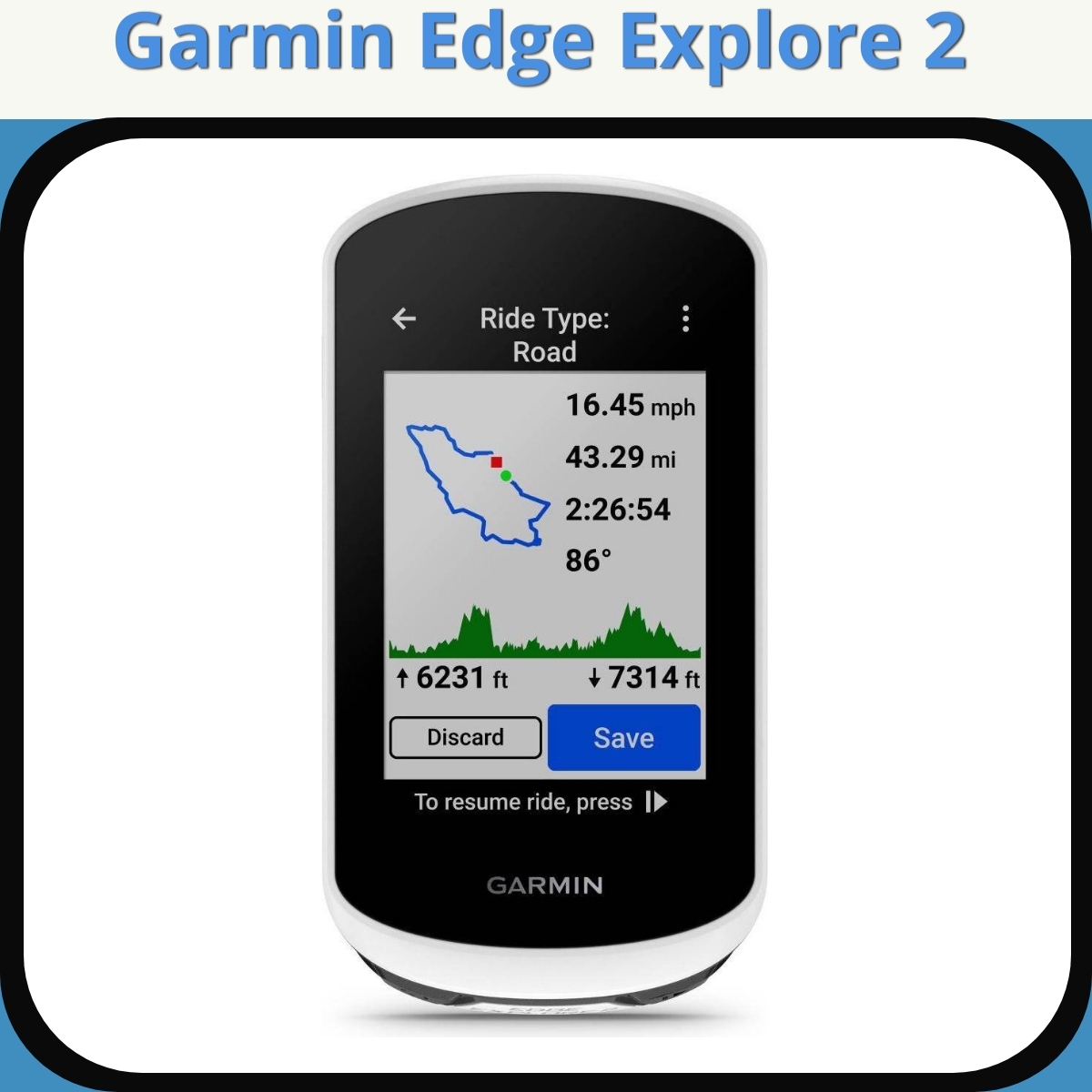 Anmeldelse af Garmin Edge Explore 2