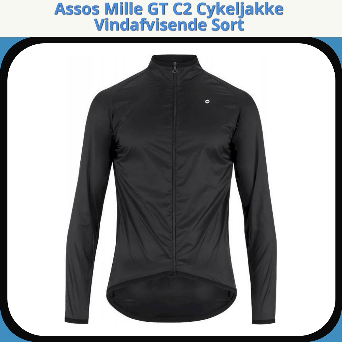 Anmeldelse af Assos Mille GT C2 Cykeljakke Vindafvisende Sort