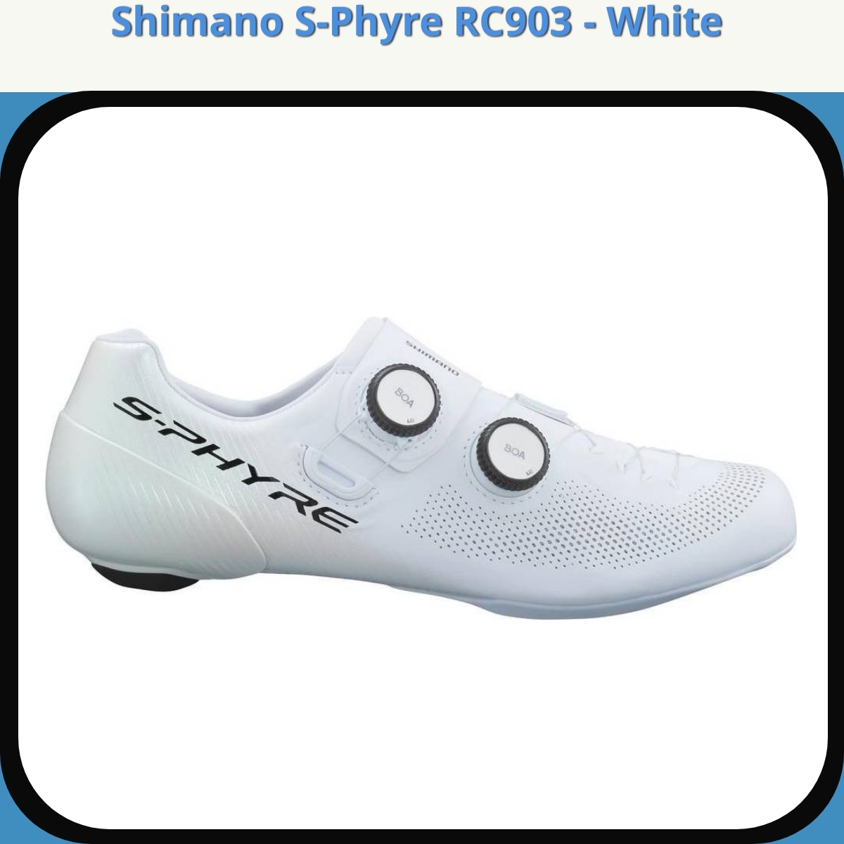 Anmeldelse af Shimano S-Phyre RC903 - White