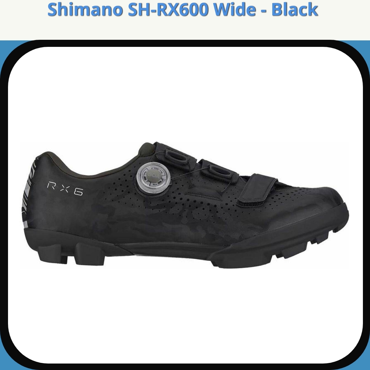 Anmeldelse af Shimano SH-RX600 Wide - Black