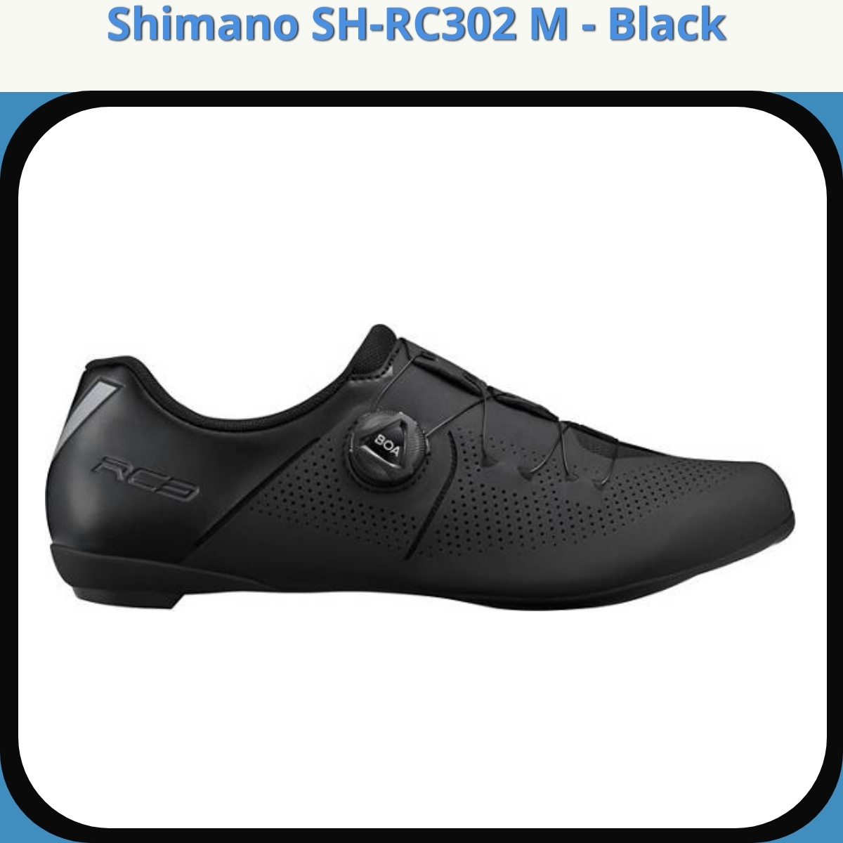 Anmeldelse af Shimano SH-RC302 M - Black