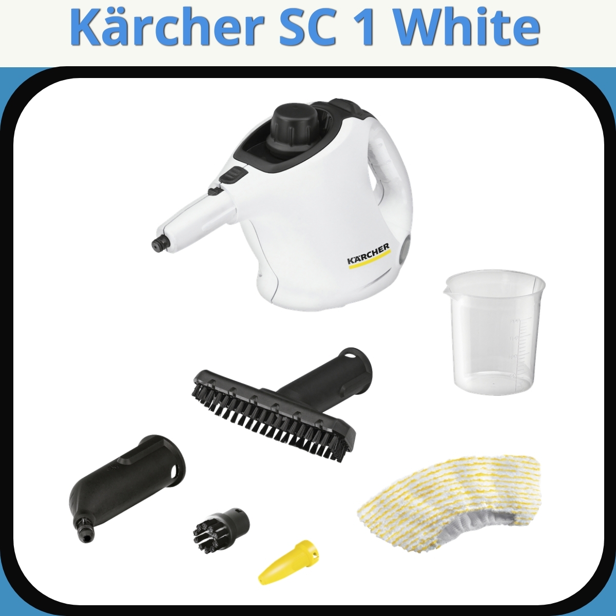 Anmeldelse af Kärcher SC 1 White
