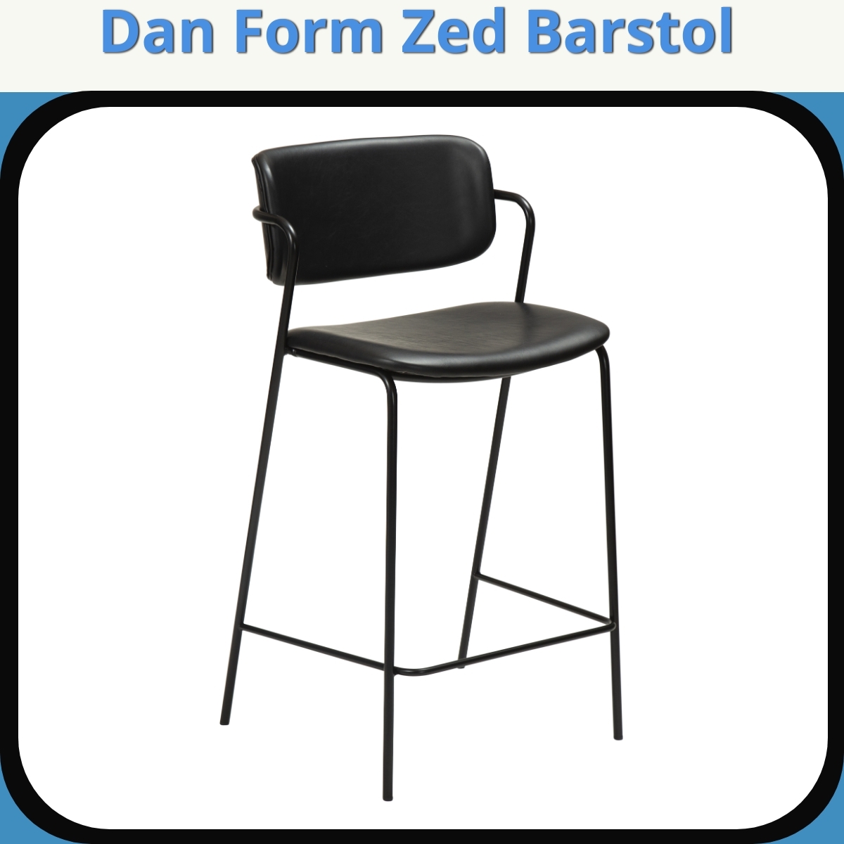 Anmeldelse af Dan Form Zed Barstol