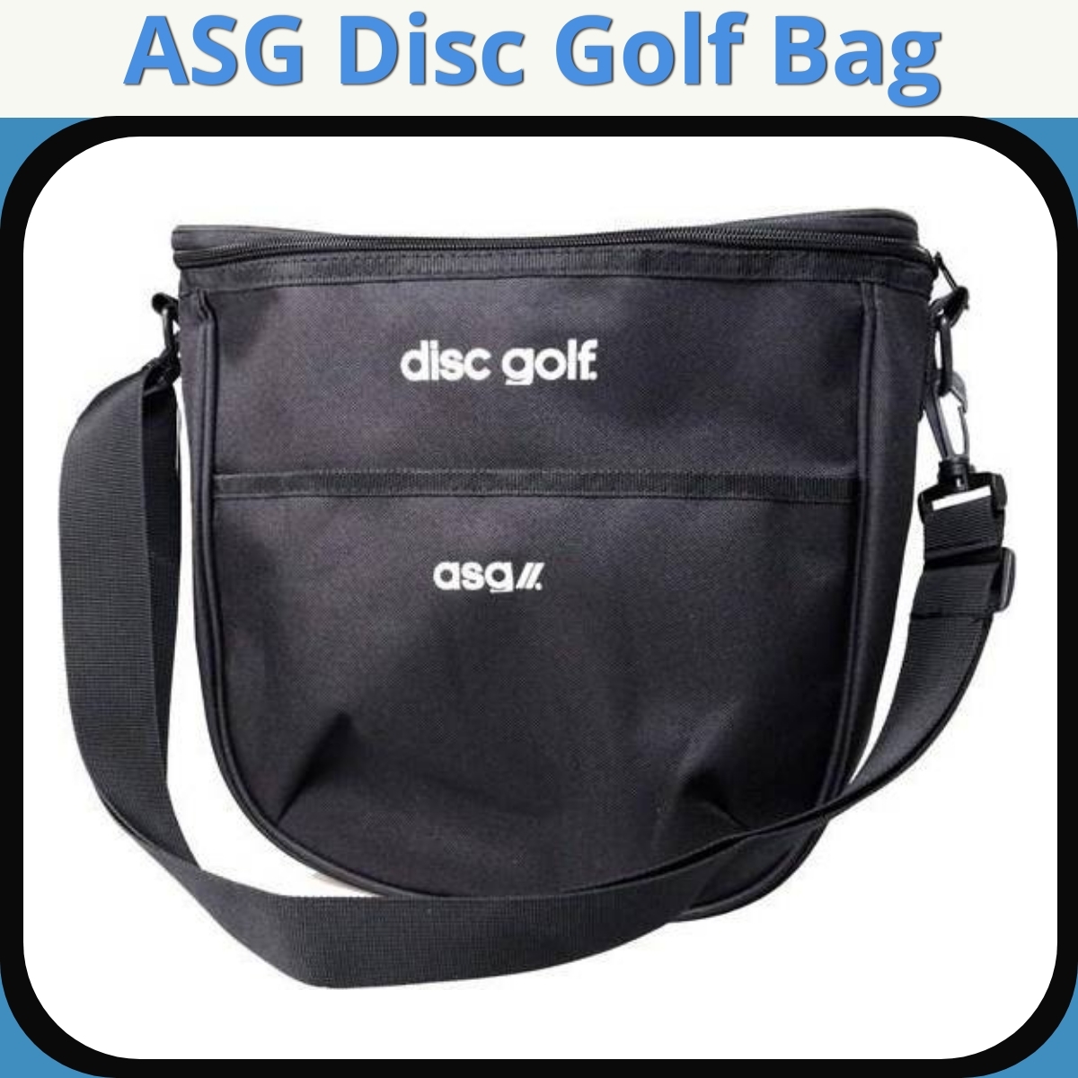 Anmeldelse af ASG Disc Golf Bag