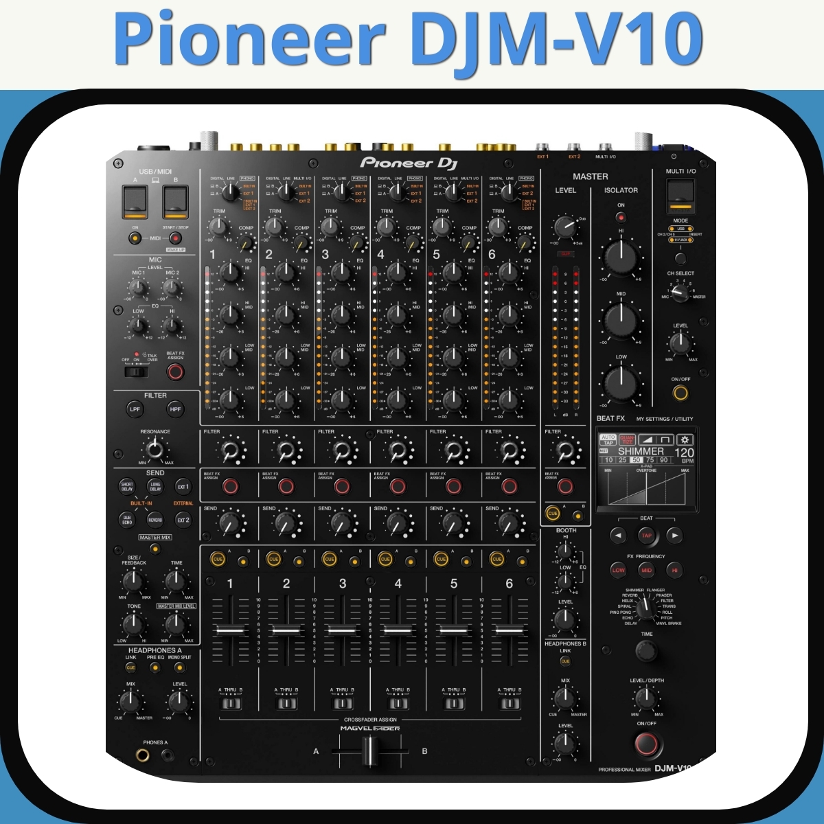 Anmeldelse af Pioneer DJM-V10