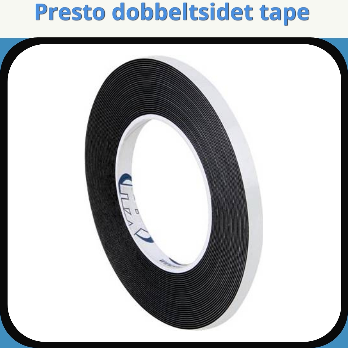 Anmeldelse af Presto dobbeltsidet tape
