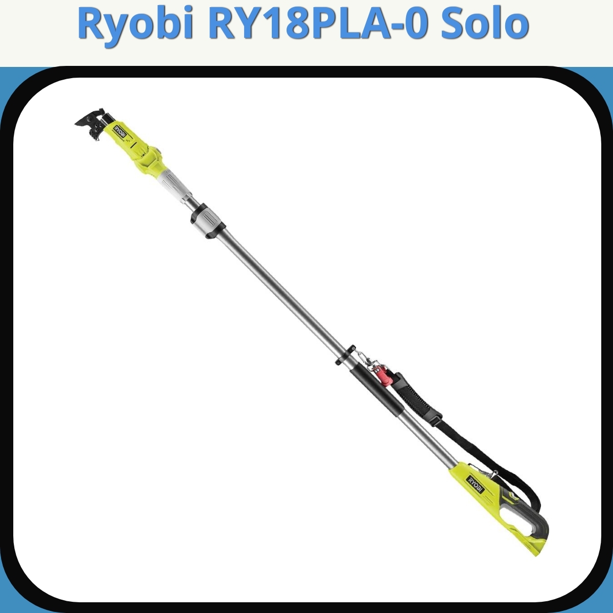 Anmeldelse af Ryobi RY18PLA-0 Solo