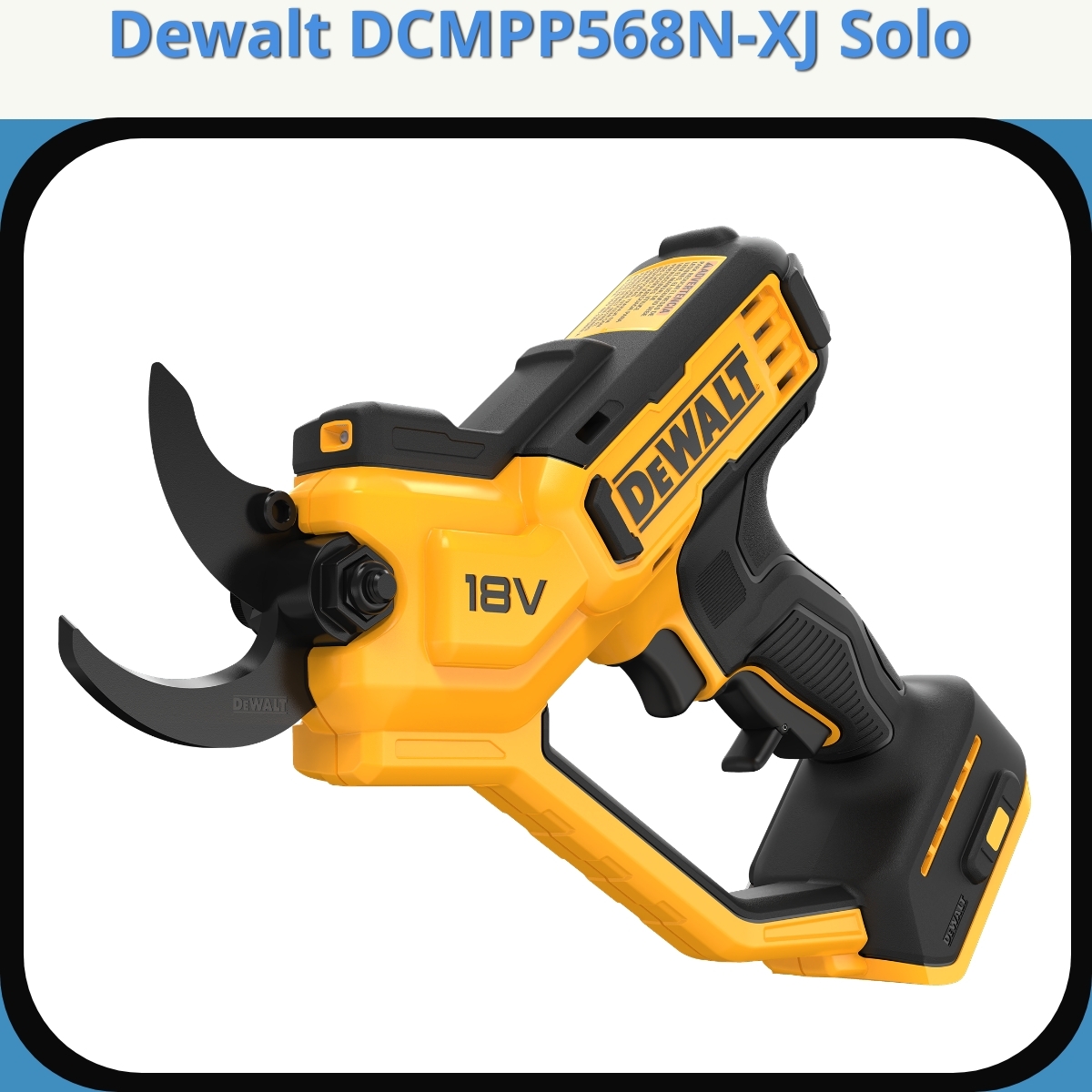 Anmeldelse af Dewalt DCMPP568N-XJ Solo