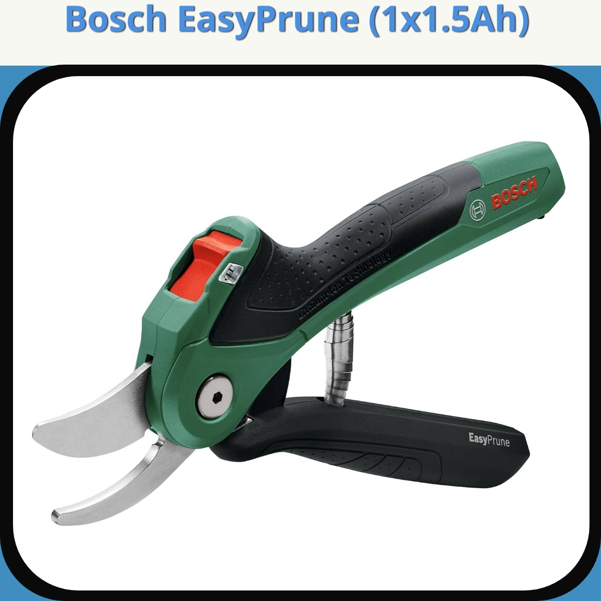 Anmeldelse af Bosch EasyPrune (1x1.5Ah)