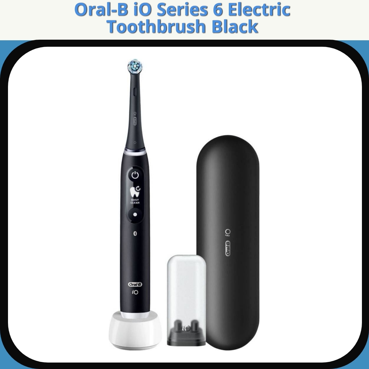 Anmeldelse af Oral-B iO Series 6 Electric Toothbrush Black