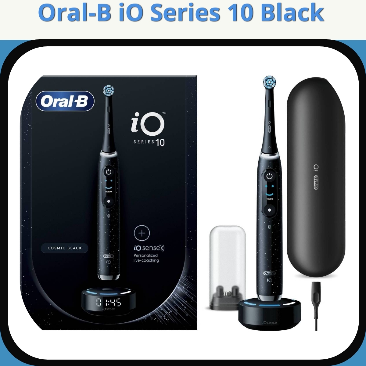 Anmeldelse af Oral-B iO Series 10 Black