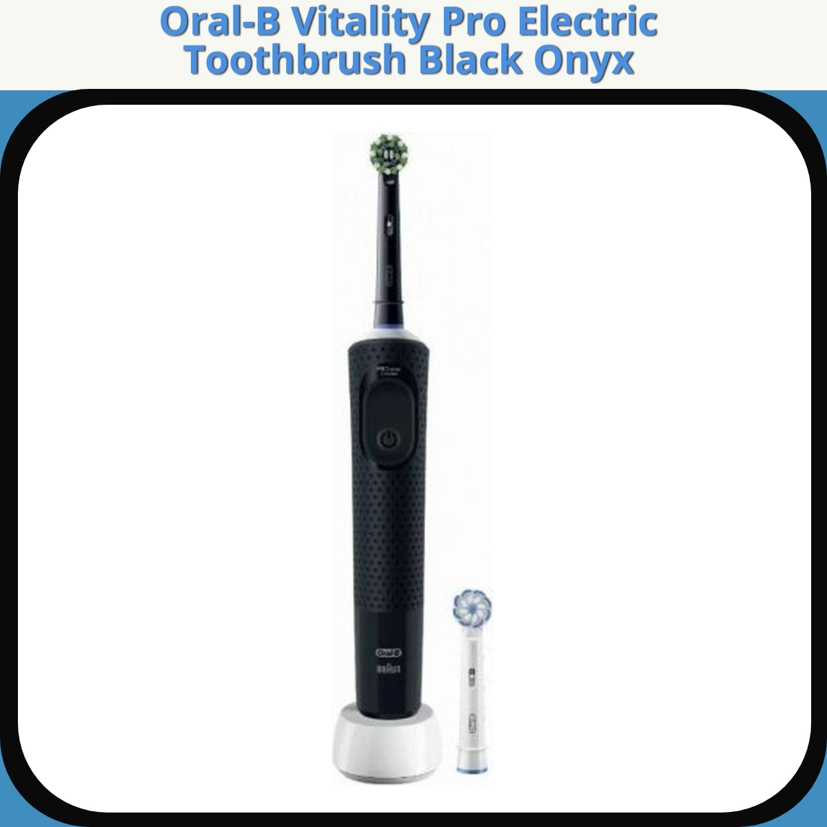 Anmeldelse af Oral-B Vitality Pro Electric Toothbrush Black Onyx