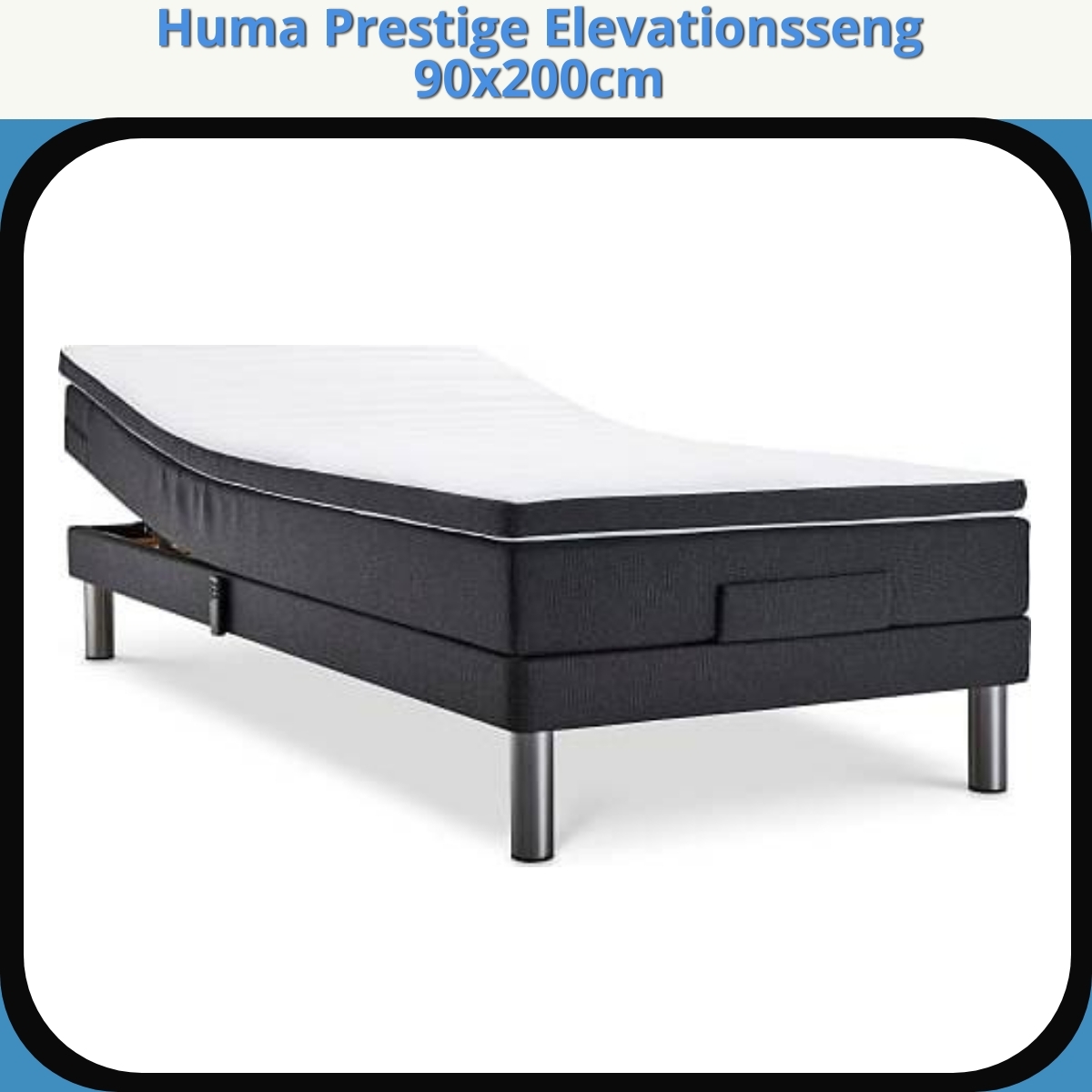 Anmeldelse af Huma Prestige Elevationsseng 90x200cm