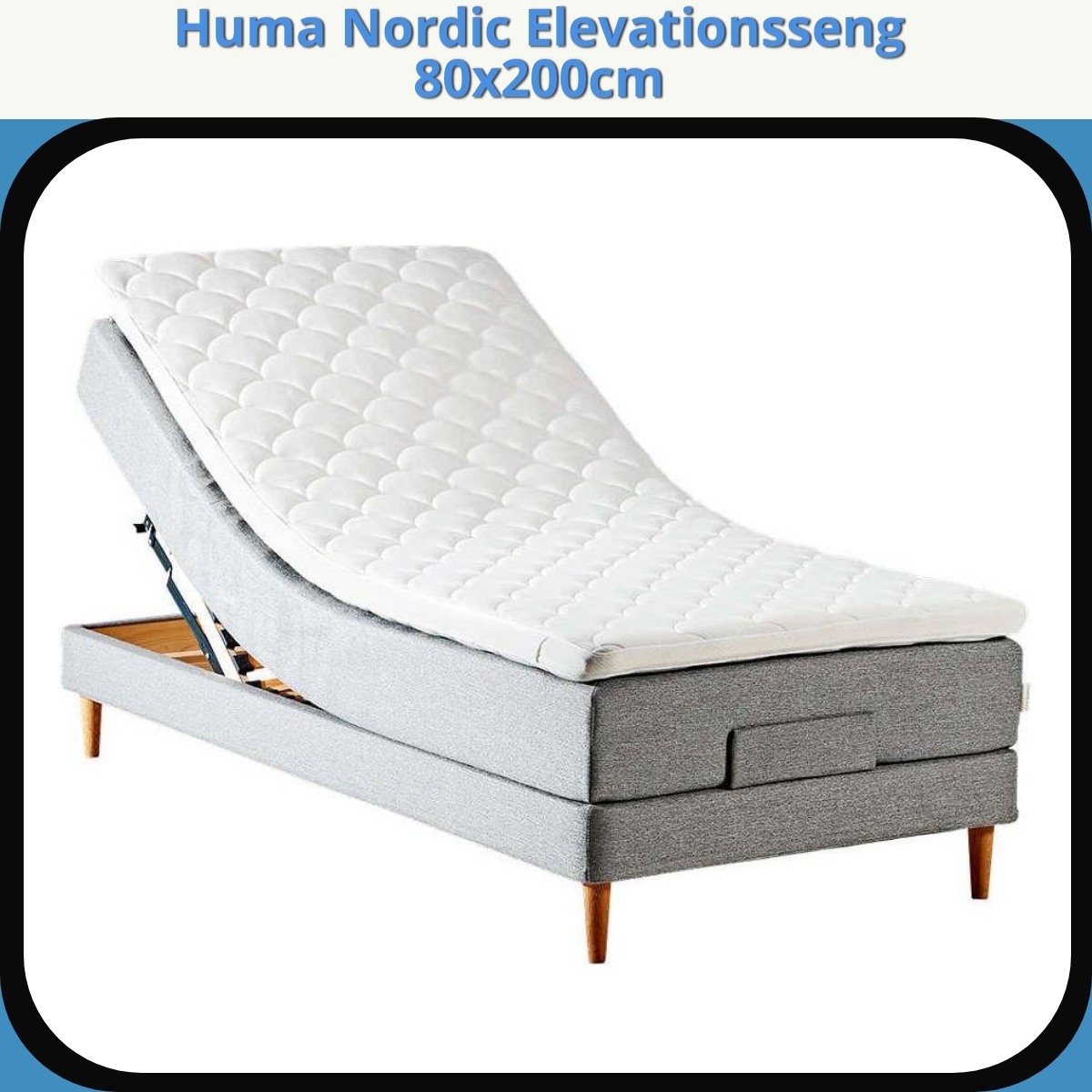 Anmeldelse af Huma Nordic Elevationsseng 80x200cm