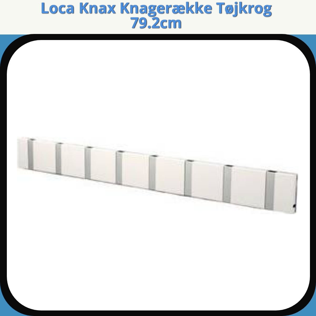 Anmeldelse af Loca Knax Knagerække Tøjkrog 79.2cm