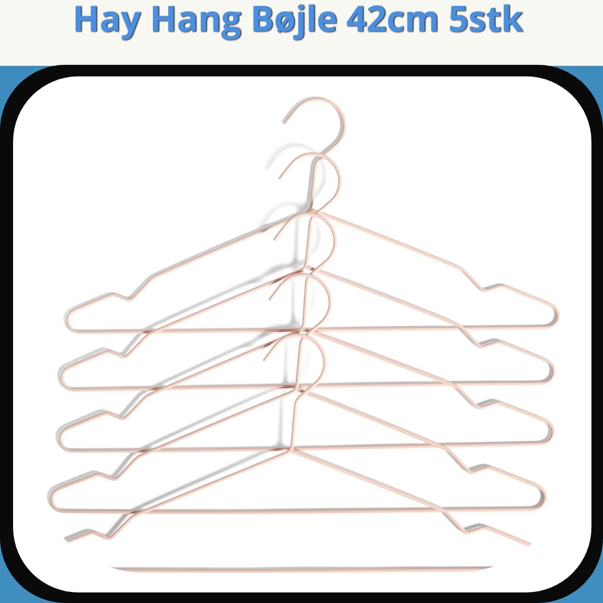 Anmeldelse af Hay Hang Bøjle 42cm 5stk