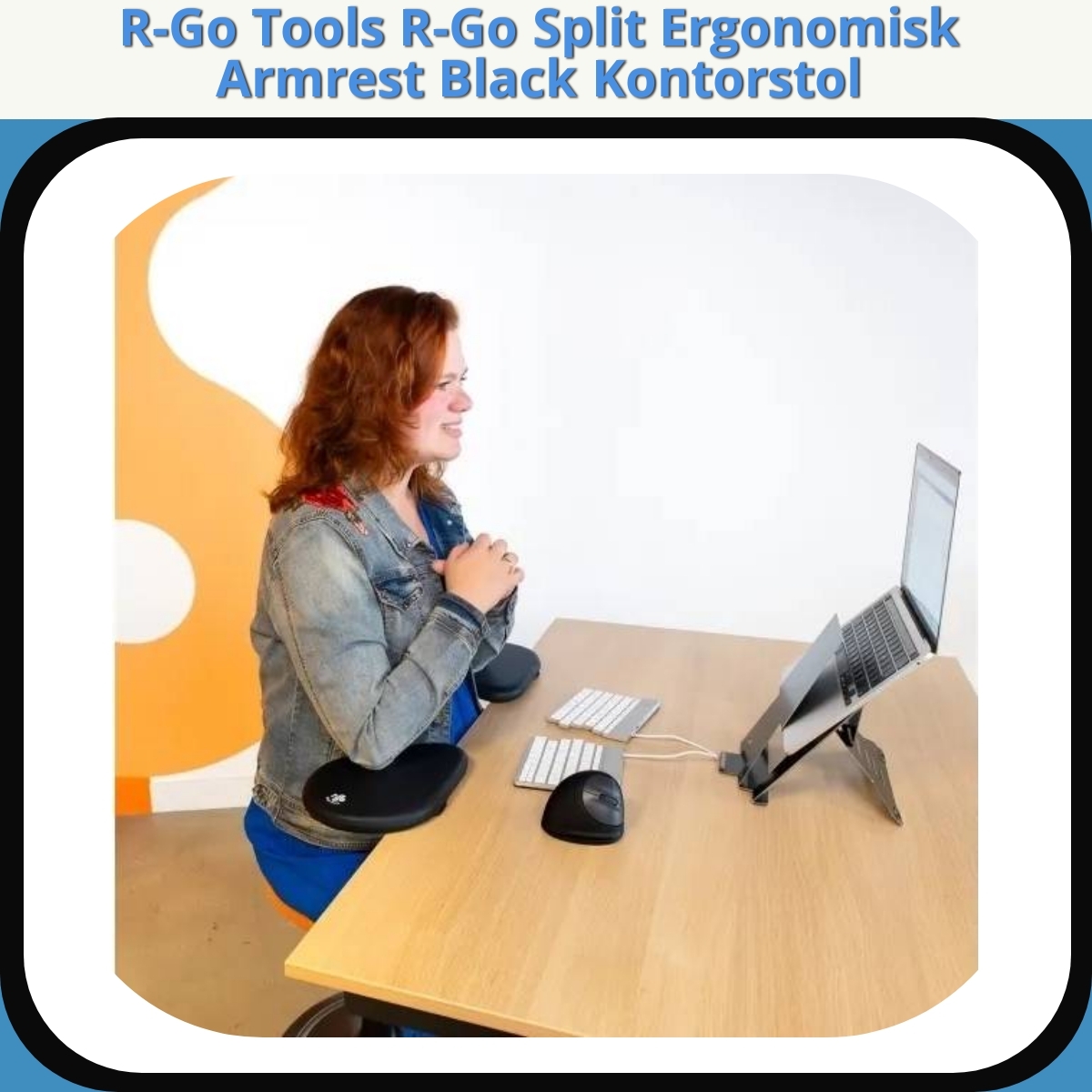 Anmeldelse af R-Go Tools R-Go Split Ergonomisk Armrest Black Kontorstol