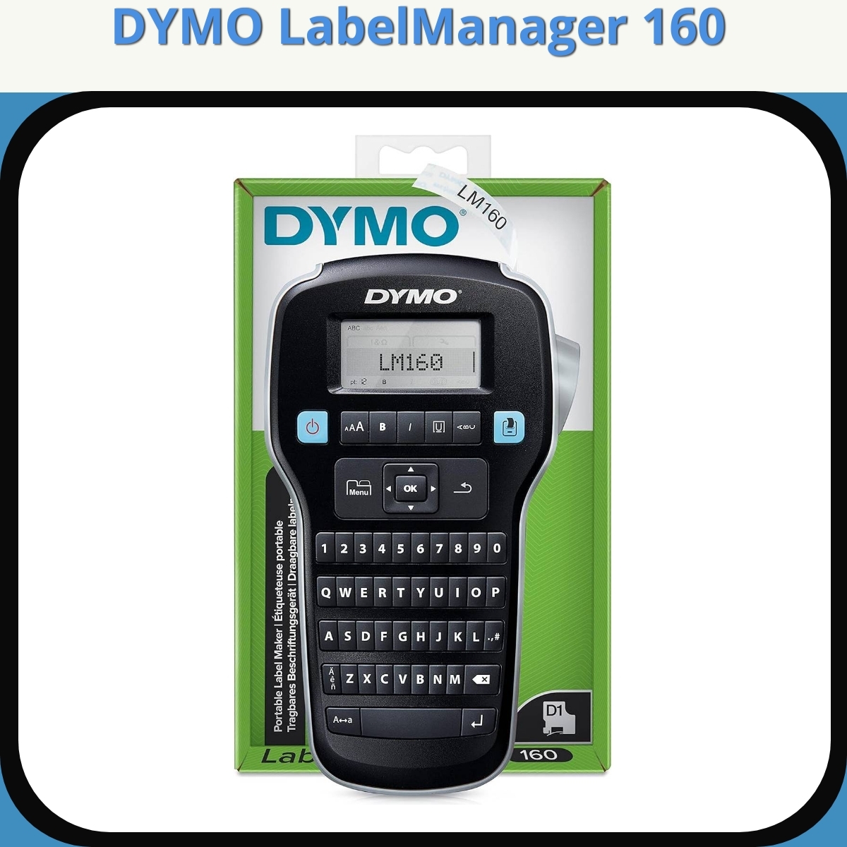 Anmeldelse af DYMO LabelManager 160
