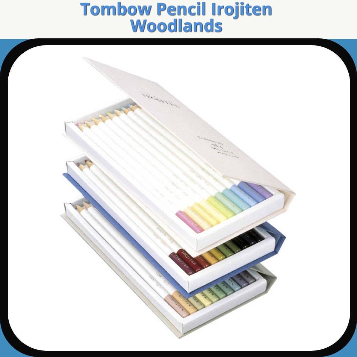 Anmeldelse af Tombow Pencil Irojiten Woodlands