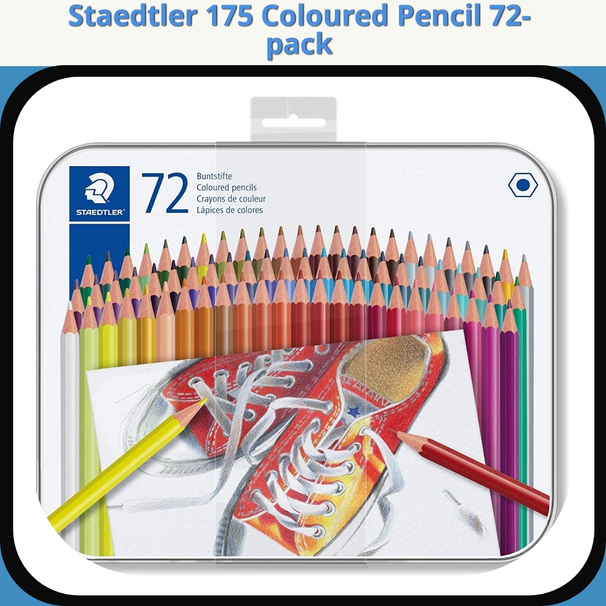 Anmeldelse af Staedtler 175 Coloured Pencil 72-pack