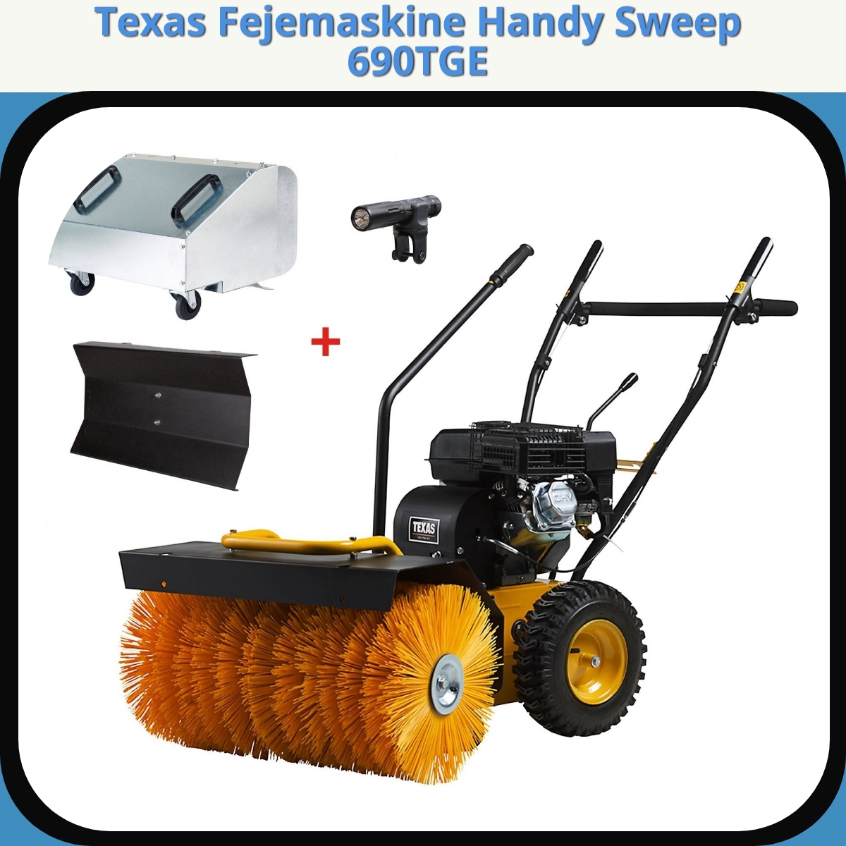 Anmeldelse af Texas Fejemaskine Handy Sweep 690TGE