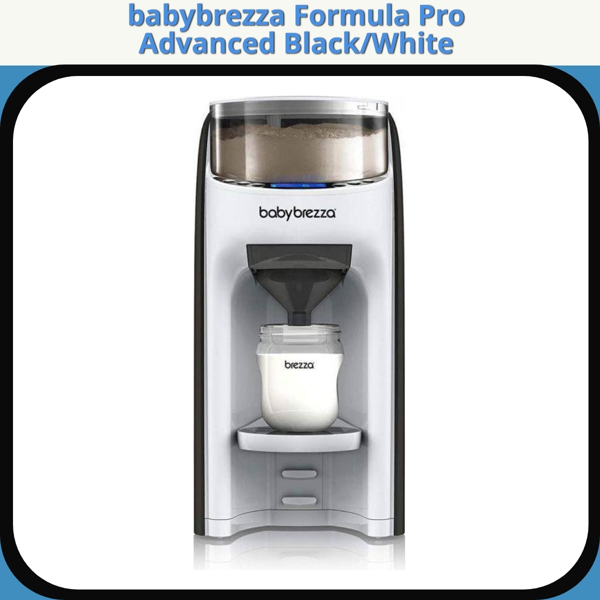 Anmeldelse af babybrezza Formula Pro Advanced Black/White