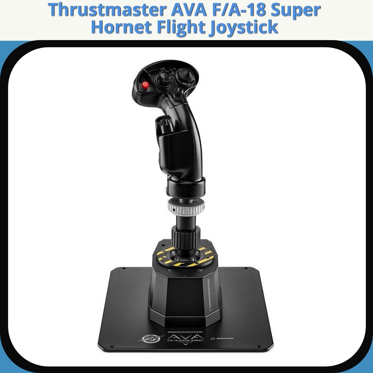 Anmeldelse af Thrustmaster AVA F/A-18 Super Hornet Flight Joystick