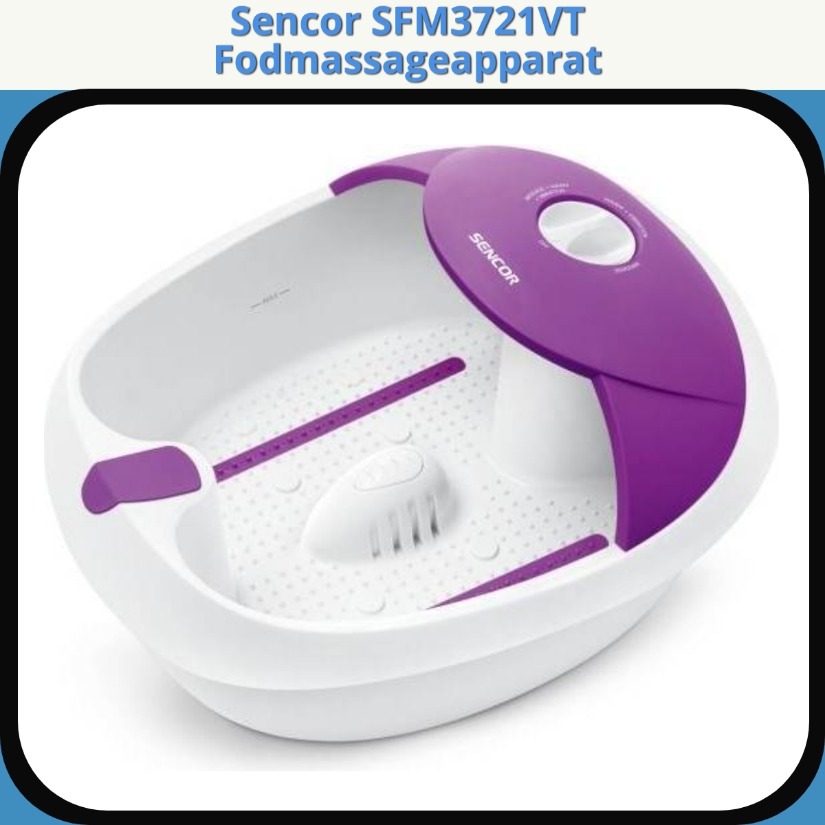 Anmeldelse af Sencor SFM3721VT Fodmassageapparat